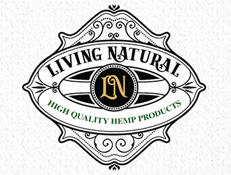 Living Natural Co. logo design by Optimus