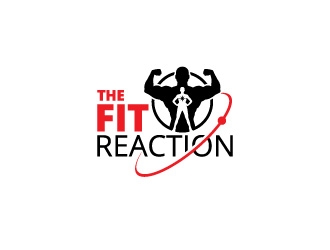 The Fit Reaction  logo design by ikdesign