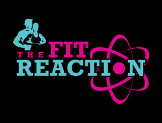 The Fit Reaction  logo design by logolady