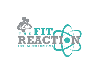 The Fit Reaction  logo design by logolady
