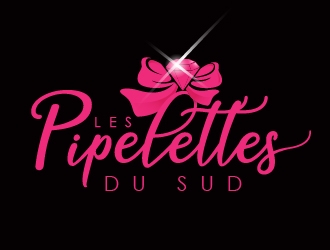 Les pipelettes du sud logo design by Suvendu