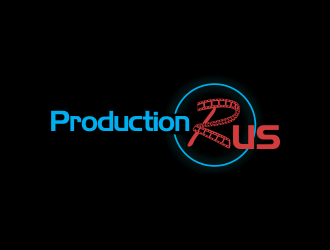 ProductionsRus logo design by giphone