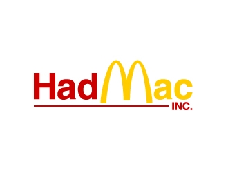 Hadmac Inc. logo design by jaize