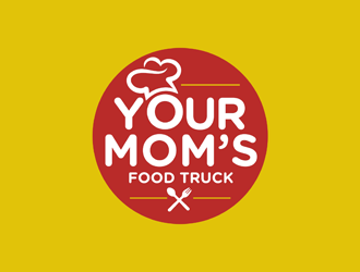 Your Moms Food Truck logo design by logolady