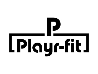 Playr-fit logo design by dibyo