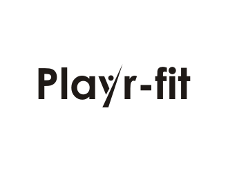 Playr-fit logo design by Franky.