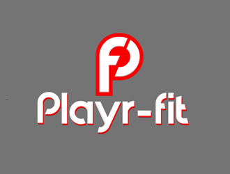 Playr-fit logo design by megalogos