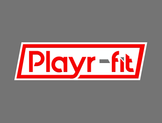 Playr-fit logo design by megalogos
