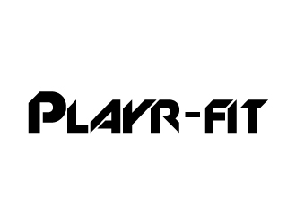 Playr-fit logo design by ElonStark