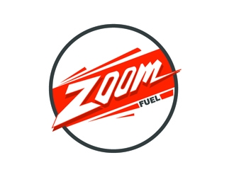 Zoom (sign can just say Zoom or it can say Zoom Fuel) logo design by designerboat