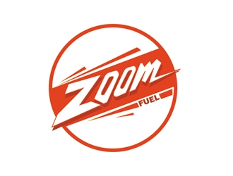Zoom (sign can just say Zoom or it can say Zoom Fuel) logo design by designerboat
