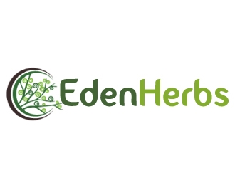 Eden Herbs logo design by ElonStark