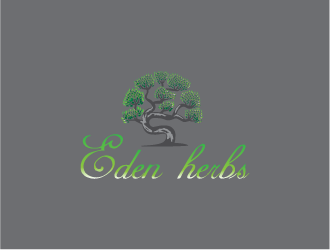 Eden Herbs logo design by afpdesign