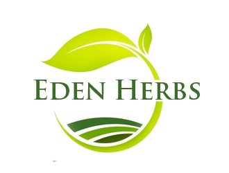 Eden Herbs logo design by gilkkj