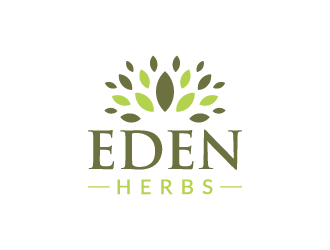 Eden Herbs logo design by dchris