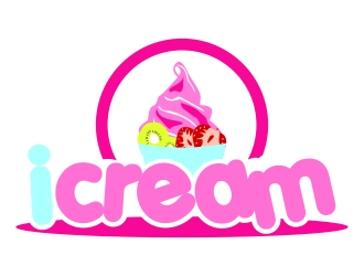 icream (need logo) logo design by ElonStark