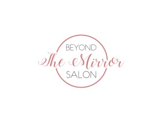 Beyond the mirror salon logo design by bricton