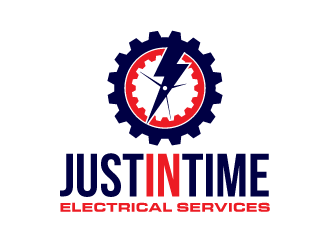 Just In Time Electrical Services logo design by PRN123
