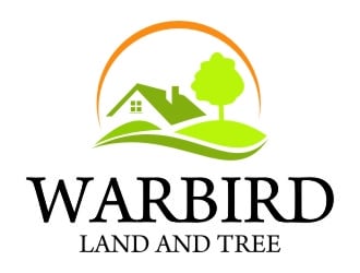 Warbird Land and Tree logo design by jetzu