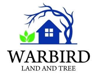 Warbird Land and Tree logo design by jetzu