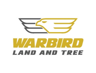 Warbird Land and Tree logo design by Click4logo