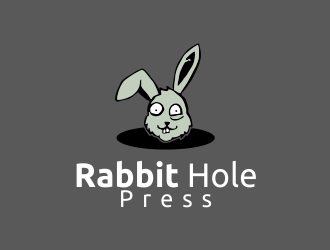 Rabbit Hole Press logo design by stayhumble