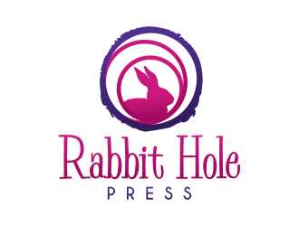 Rabbit Hole Press logo design by Dakon
