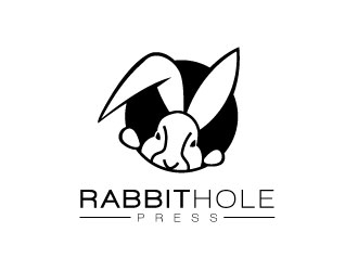 Rabbit Hole Press logo design by sanworks