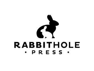 Rabbit Hole Press logo design by akilis13
