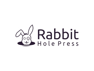 Rabbit Hole Press logo design by stayhumble