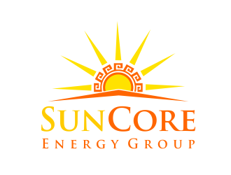 SunCore Energy Group logo design by AisRafa