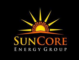 SunCore Energy Group logo design by AisRafa