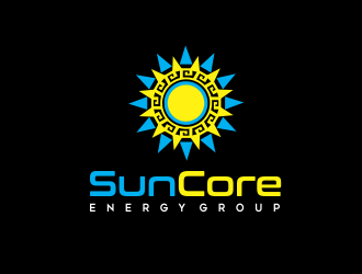 SunCore Energy Group logo design by AisRafa