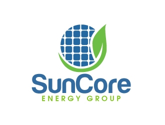 SunCore Energy Group logo design by ElonStark
