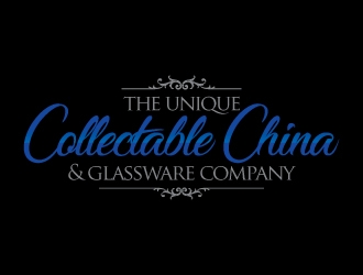 The Unique Collectable China & Glassware Company logo design by Suvendu