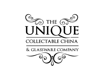 The Unique Collectable China & Glassware Company logo design by Upoops