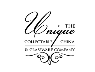 The Unique Collectable China & Glassware Company logo design by Upoops