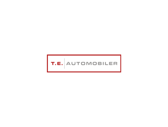 T.E. AUTOMOBILER logo design by jancok