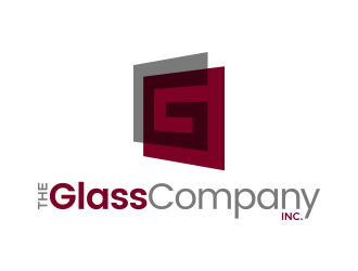 The Glass Company, Inc. logo design by lexipej
