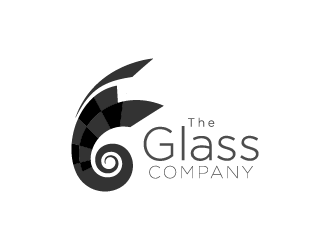 The Glass Company, Inc. logo design by hwkomp