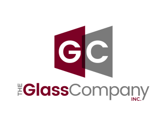 The Glass Company, Inc. logo design by lexipej