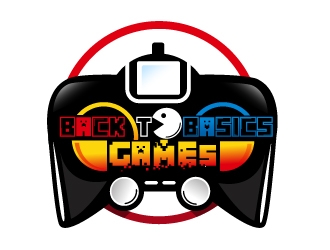 Back To Basics Games logo design by dorijo