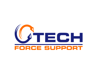 CTECH Force Support logo design by keylogo