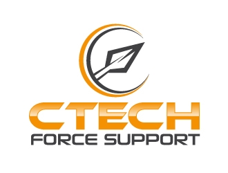 CTECH Force Support logo design by ElonStark