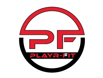 Playr-fit logo design by REDCROW