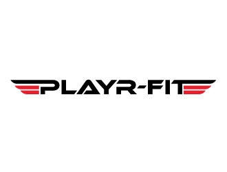 Playr-fit logo design by REDCROW