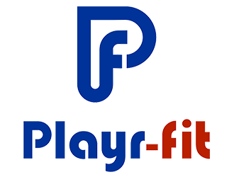 Playr-fit logo design by zeta
