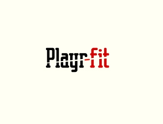 Playr-fit logo design by Ultimatum
