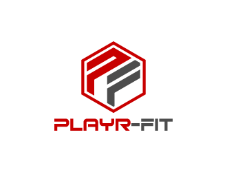 Playr-fit logo design by pencilhand