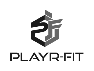 Playr-fit logo design by stark